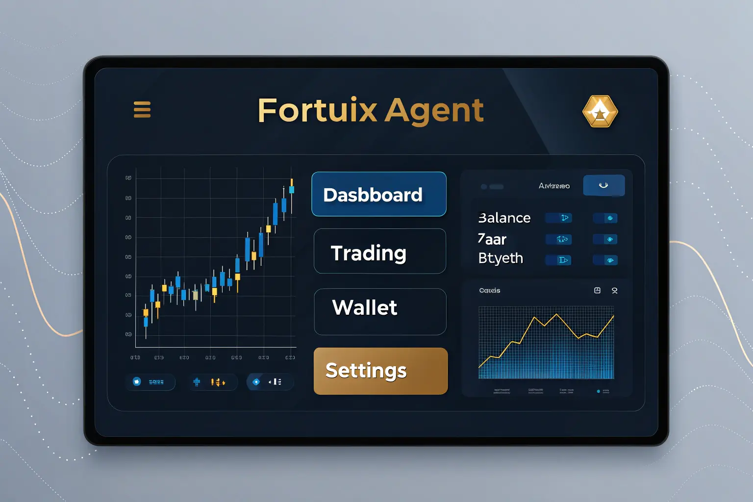 Fortuixagent trading dashboard screenshot